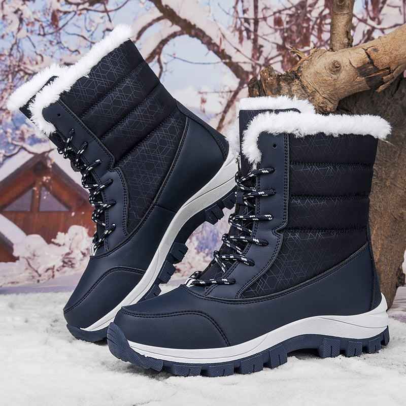 Waterproof winter boots for women