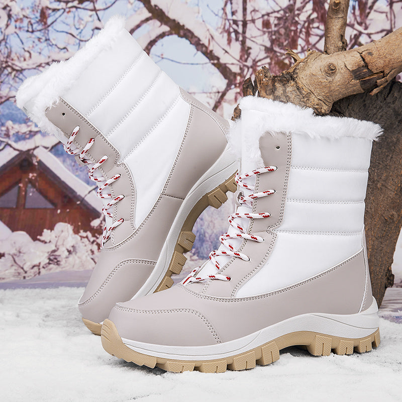 Waterproof winter boots for women