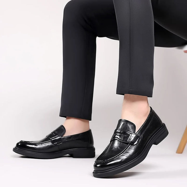 Men's leather loafers