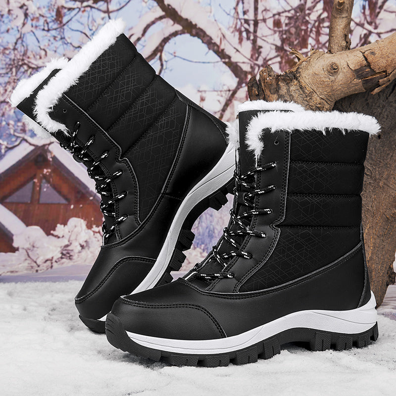 Waterproof winter boots for women