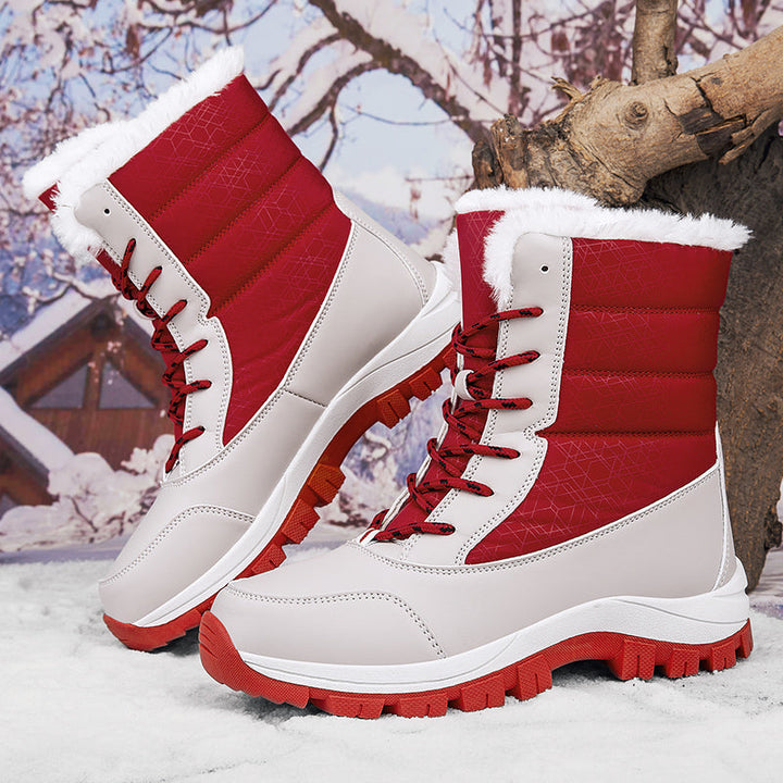 Waterproof winter boots for women