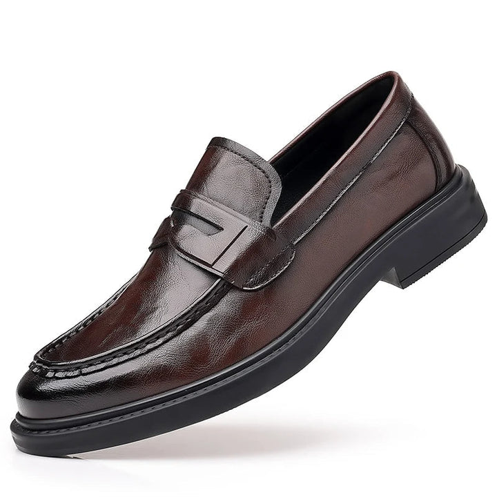 Men's leather loafers