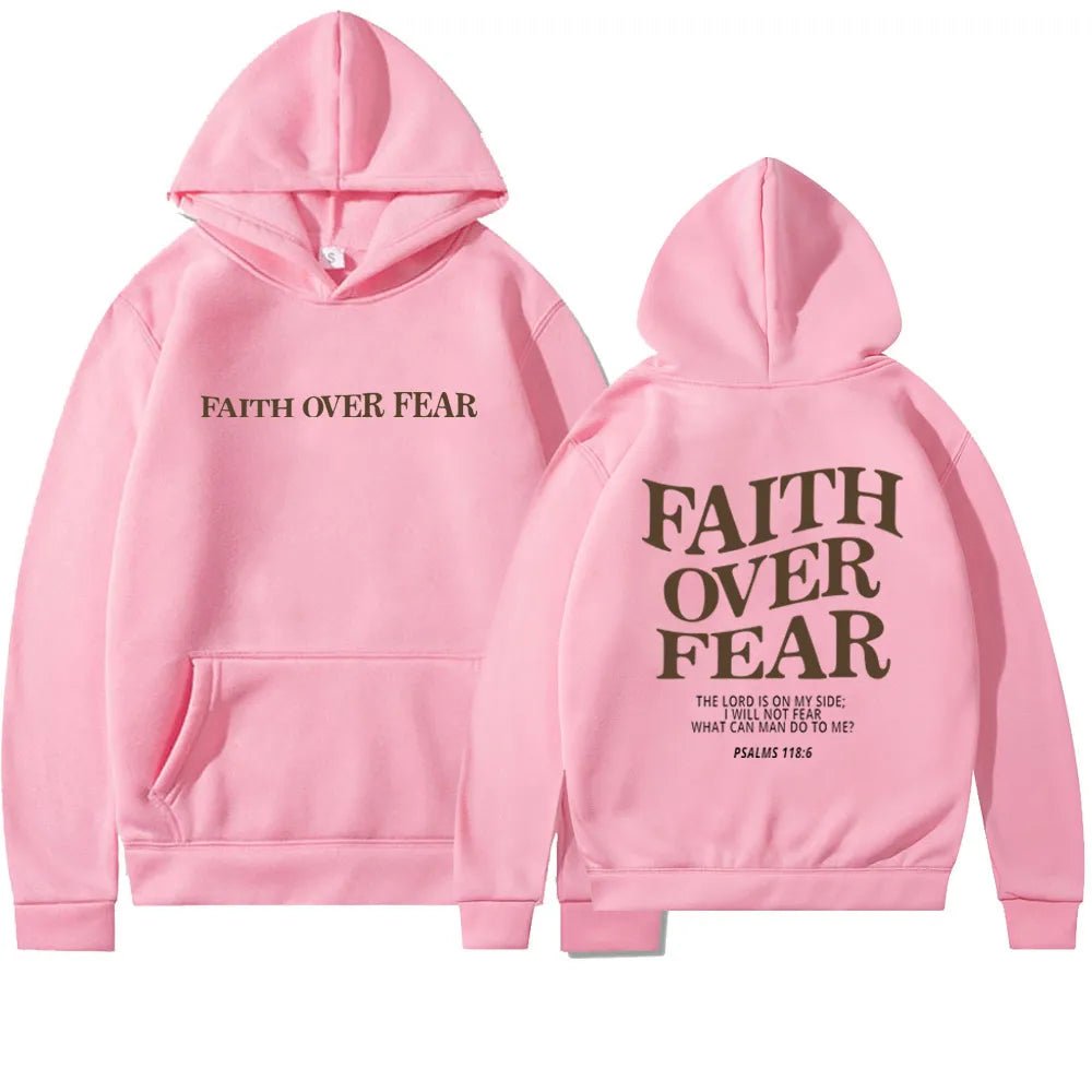 Women's faith over fear jumper