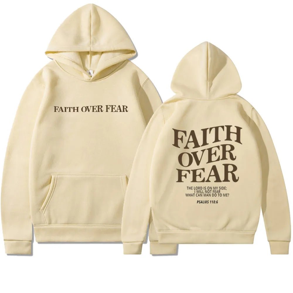 Women's faith over fear jumper