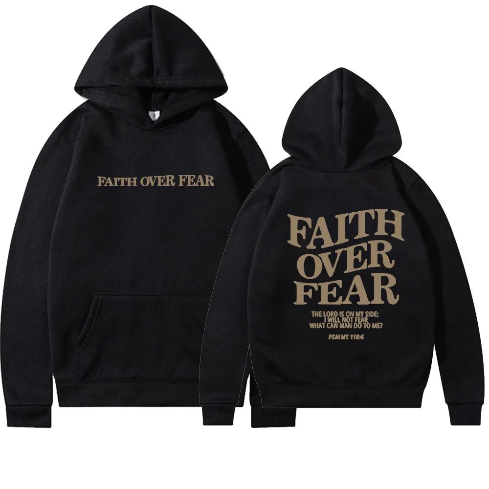 Women's faith over fear jumper