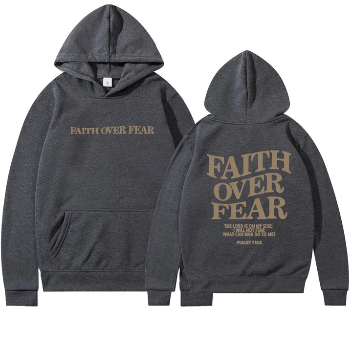 Women's faith over fear jumper