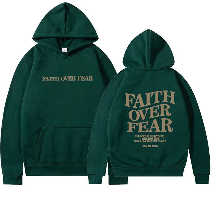 Women's faith over fear jumper