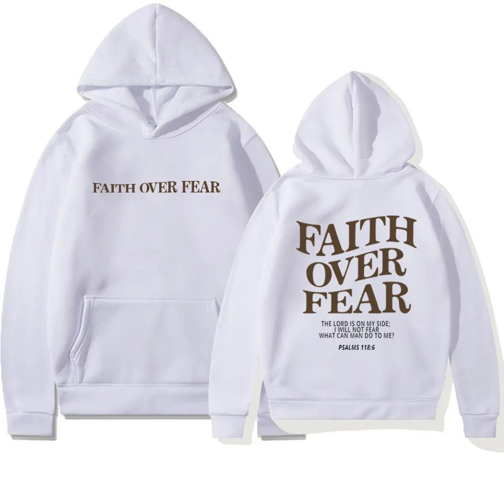 Women's faith over fear jumper