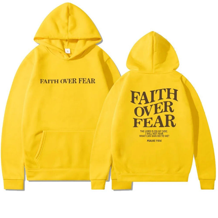 Women's faith over fear jumper