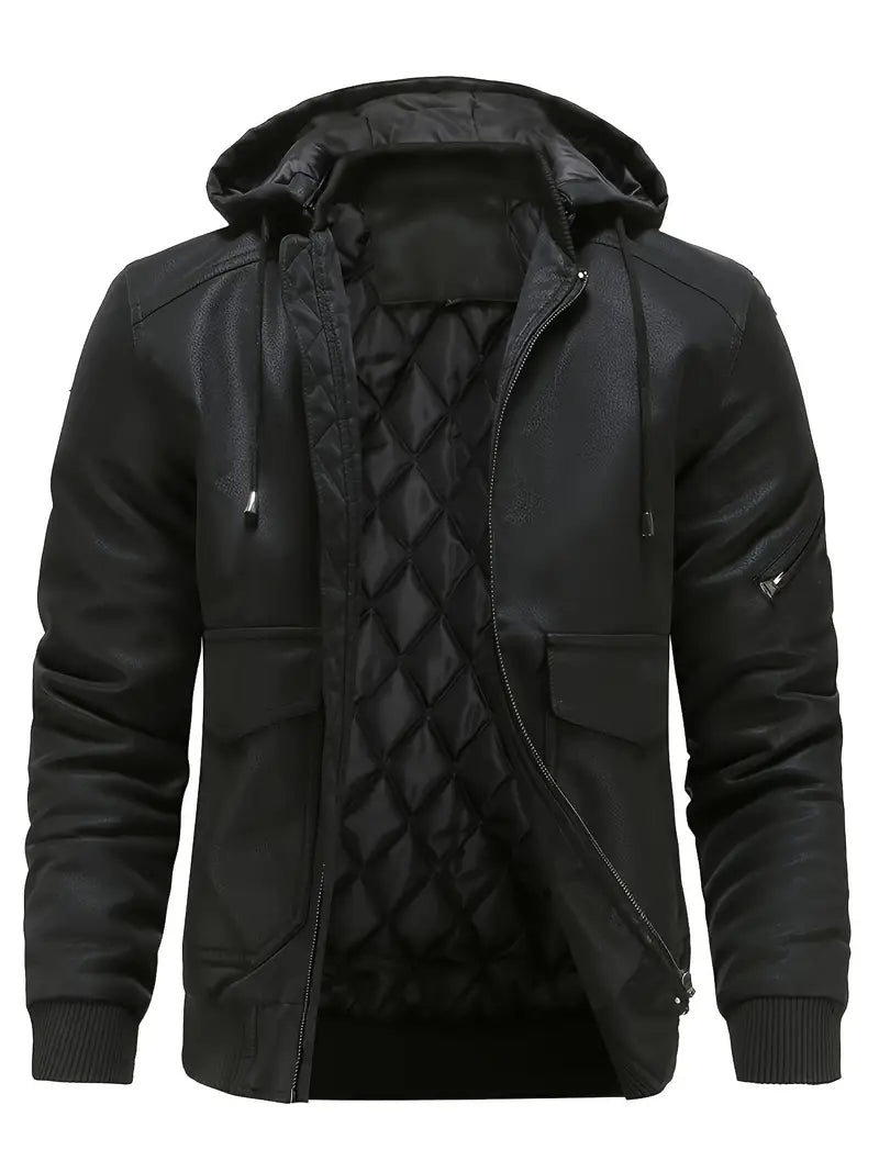 Men's Winter jacket with hood