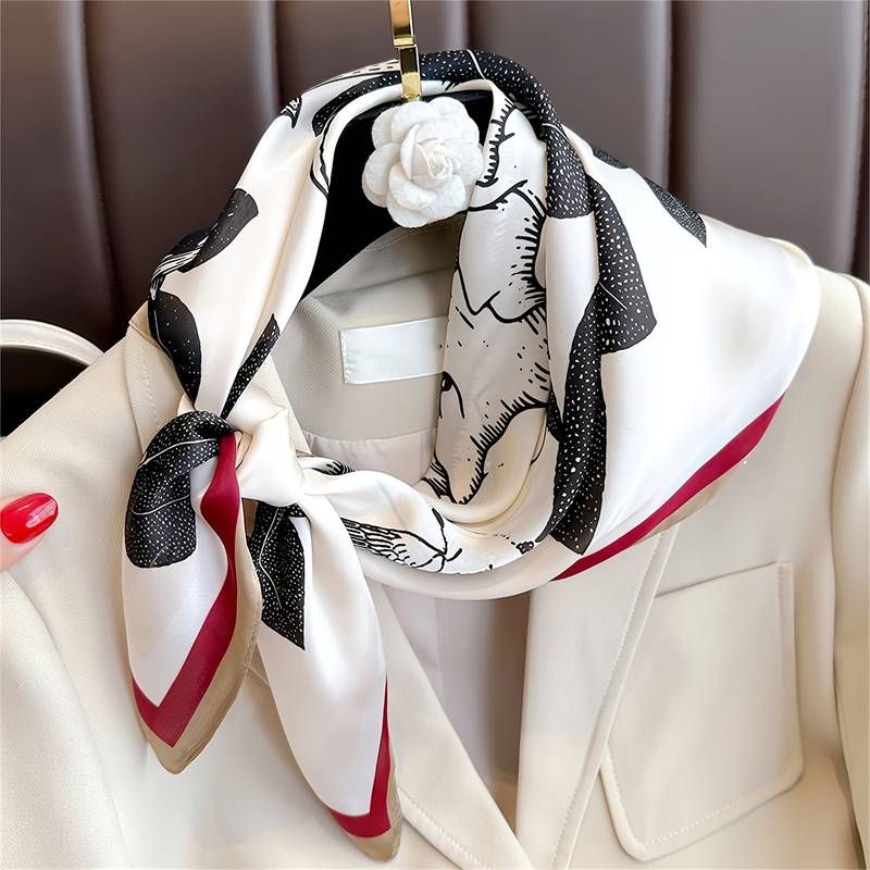 Ladies Silk Soft Scarf