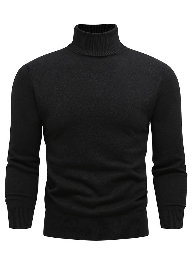 Casual Knitted Turtleneck for Men