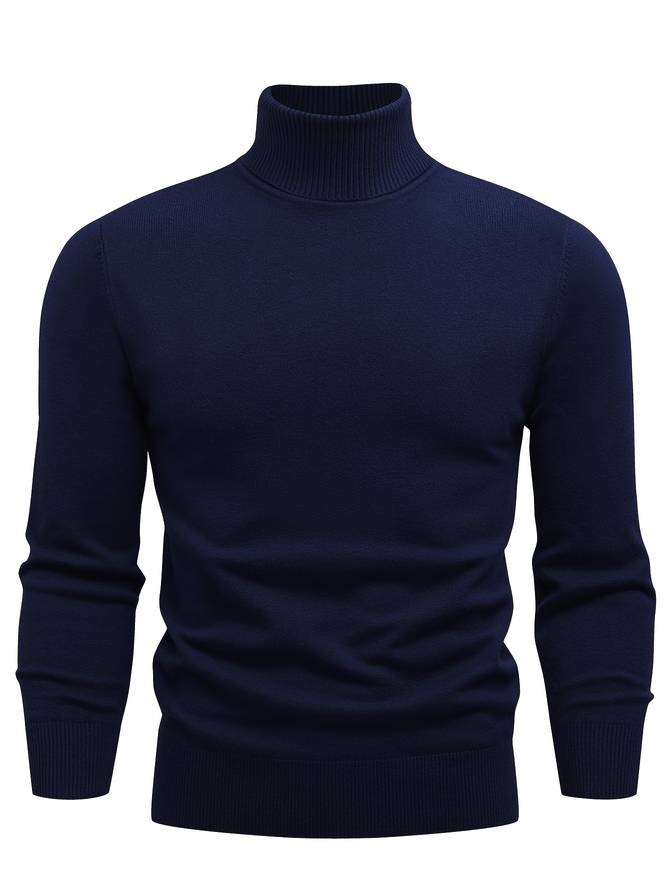 Casual Knitted Turtleneck for Men