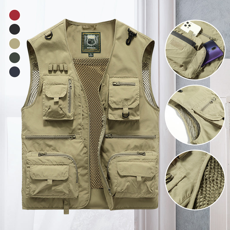 Men's tactical waistcoat