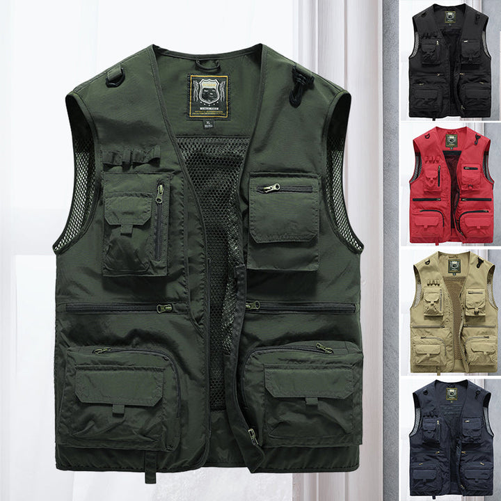 Men's tactical waistcoat