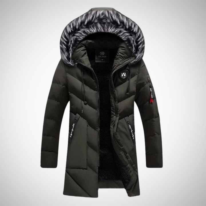 Warm winter jacket for men