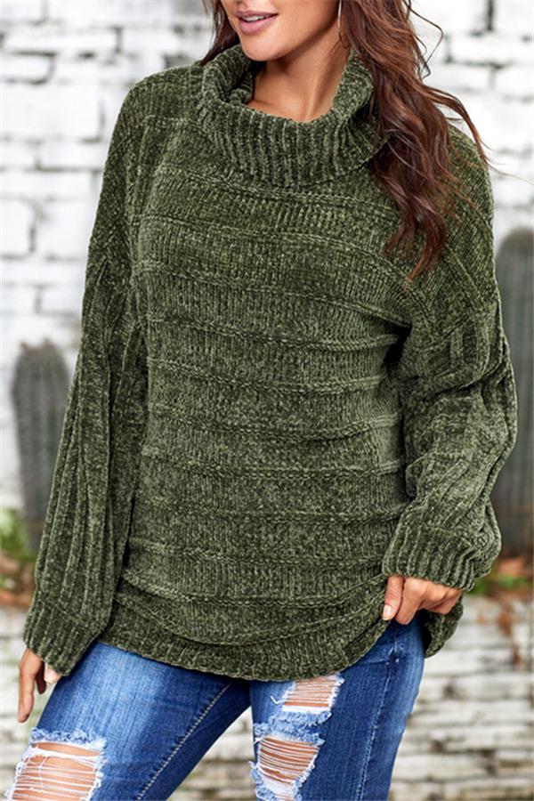 Warm Turtleneck Sweater for Ladies