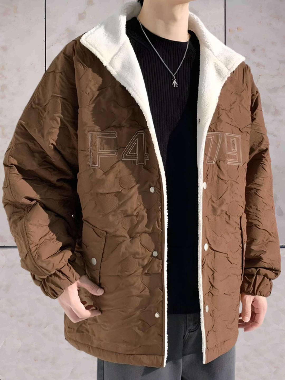 Cozy jacket for men