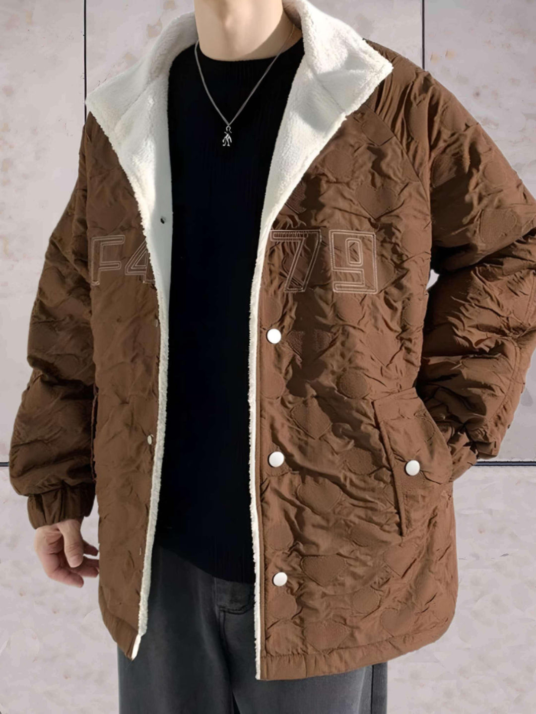 Cozy jacket for men