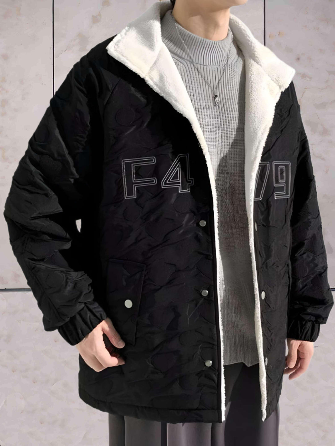 Cozy jacket for men