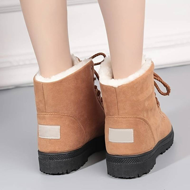 Warm comfortable winter boots for women