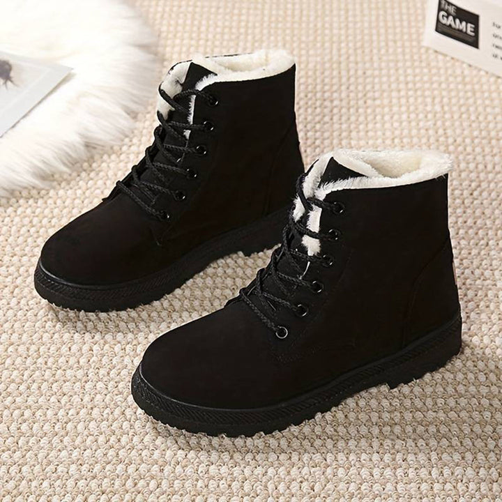 Warm comfortable winter boots for women