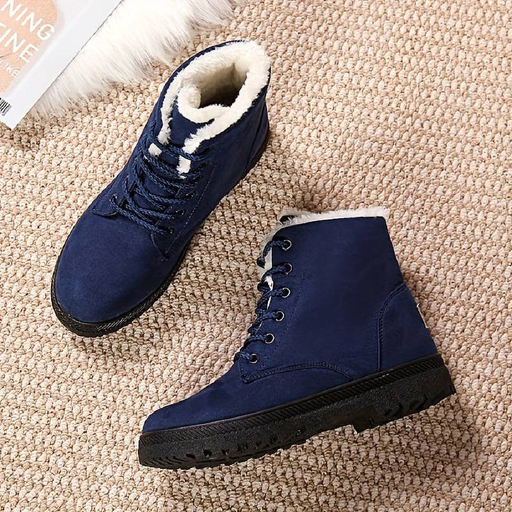 Warm comfortable winter boots for women