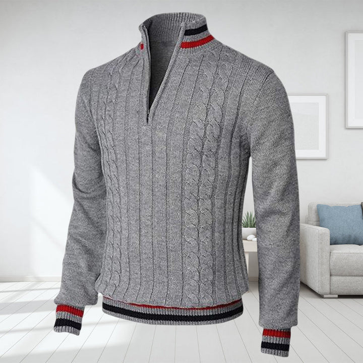 Cable Knit Sweater for Men