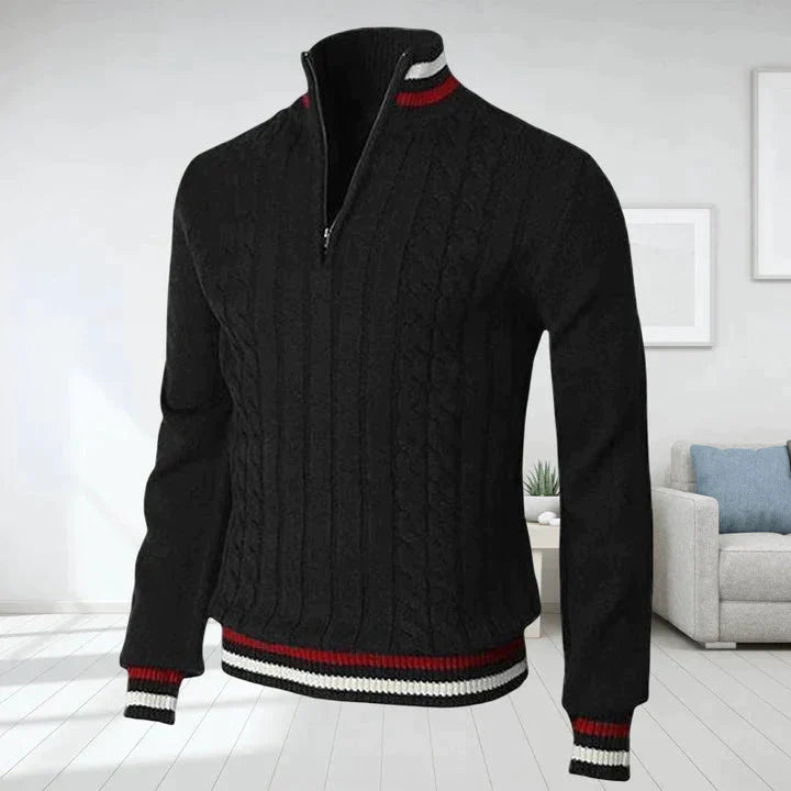 Cable Knit Sweater for Men