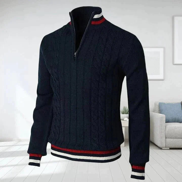 Cable Knit Sweater for Men