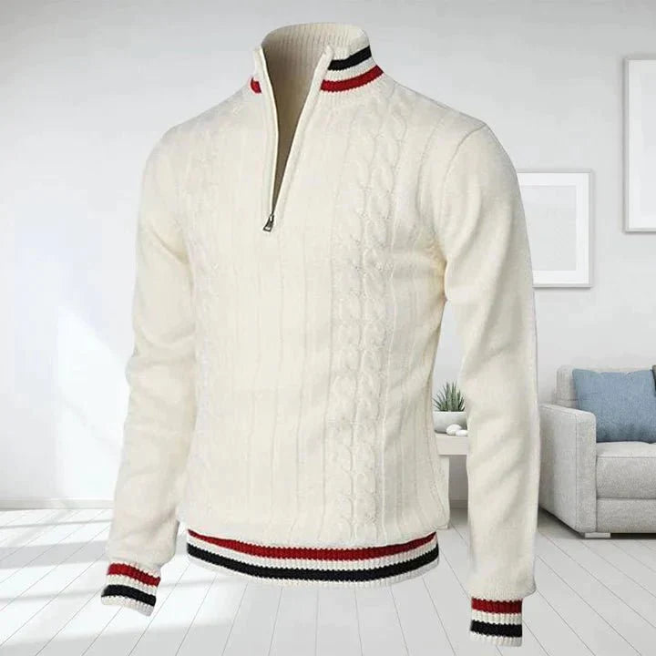 Cable Knit Sweater for Men