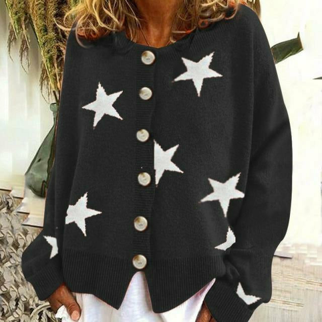 Women's Warm Long sleeves cardigan