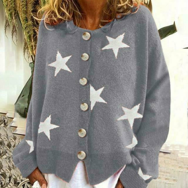 Women's Warm Long sleeves cardigan