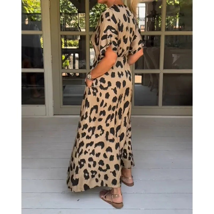 Women's leopard printed dress