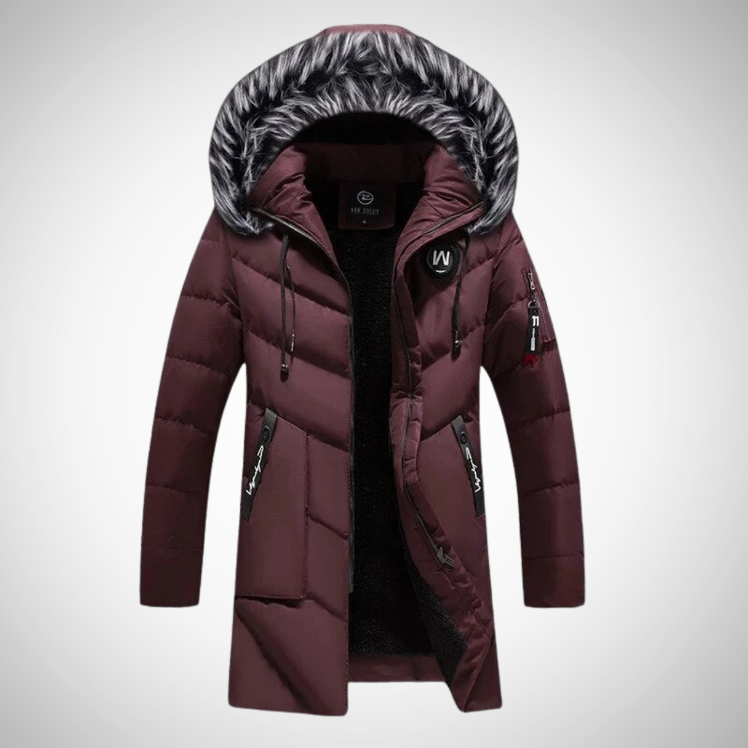 Warm winter jacket for men