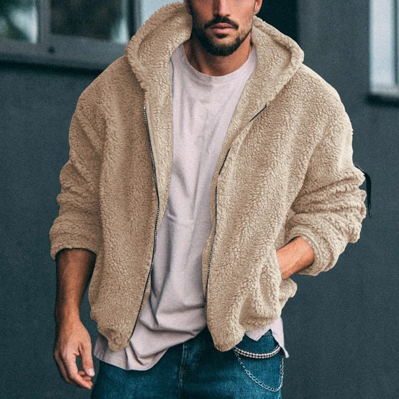 Men's Fluffy Cardigan