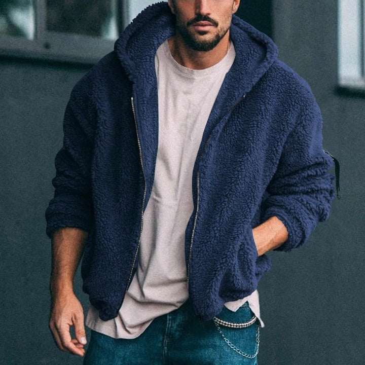 Men's Fluffy Cardigan