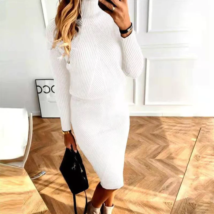 cosy jumper knit dress for women